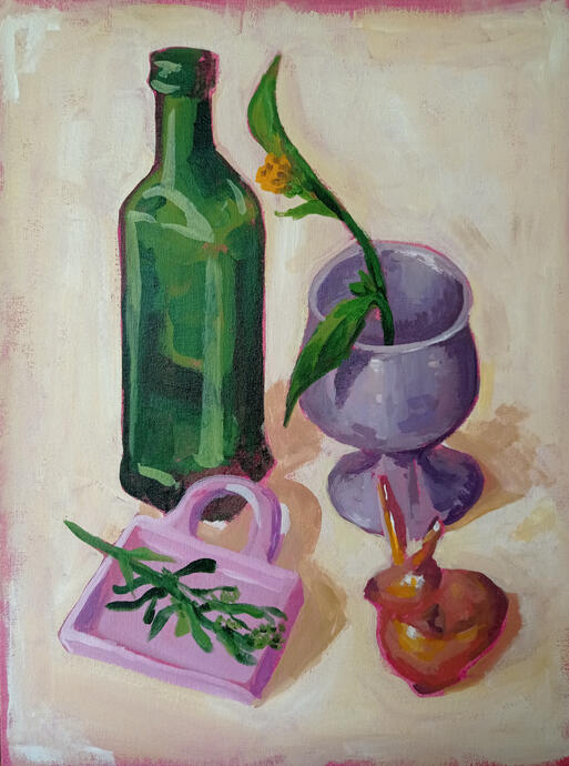 Tintubro 2. Acrílica sobre tela. 30x40cm