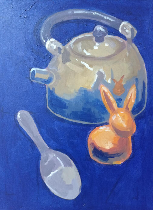 Tintubro 7. Acrílica sobre tela. 30x40cm