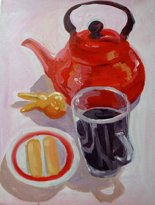 Tintubro 3. Acrílica sobre tela. 30x40cm