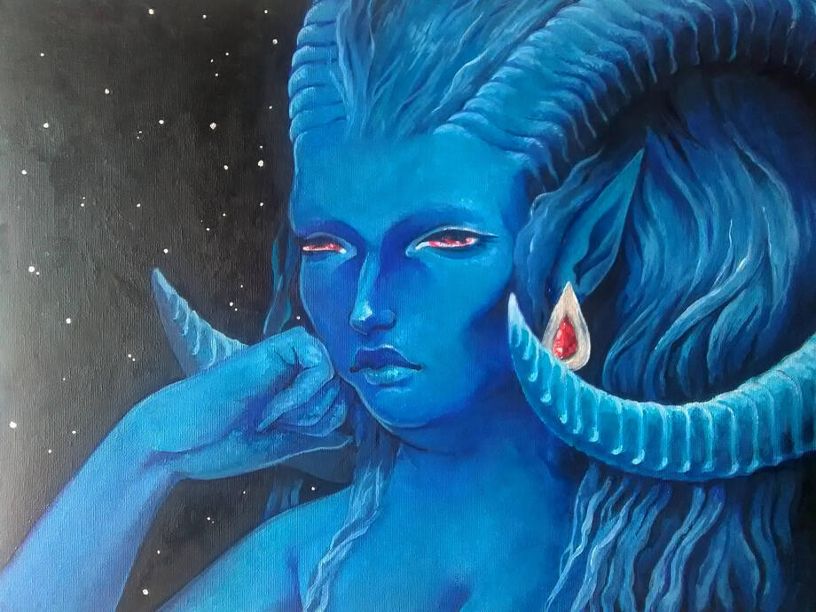 Sem Titulo. Acrílica sobre Tela. 40x50